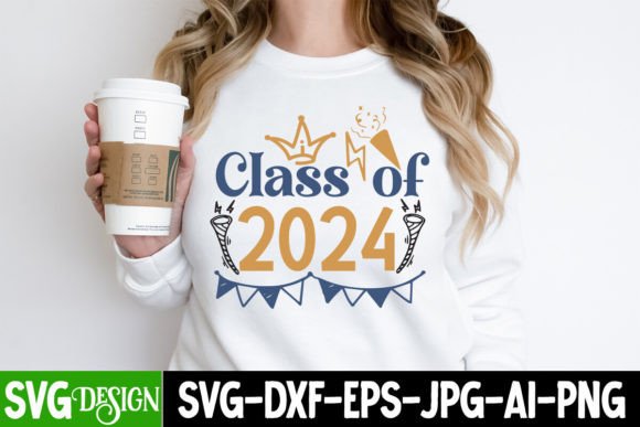 Class of 2024 SVG Cut File Review for Graphics and T-Shirt Designs
