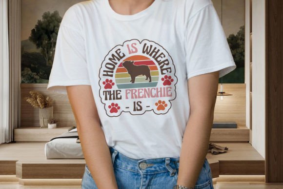Frenchie Dog Quote SVG Design for Graphics & T-Shirt Designs