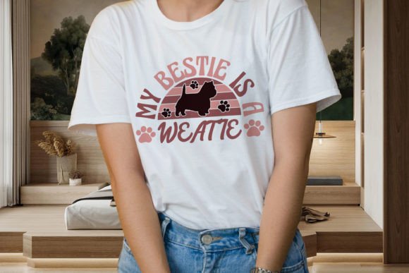 Westie Dog Quote SVG Design for Graphics and T-Shirt Designs
